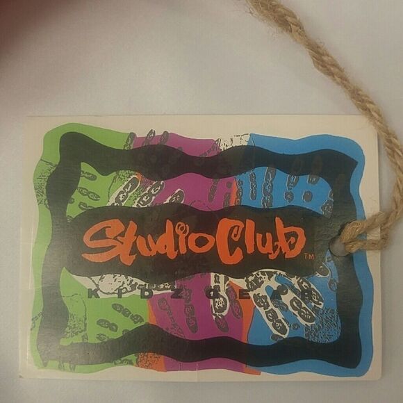 GIRLS STUDIO CLUB FUNNEL COLLAR FLEECE TOP - Picture 5 of 6